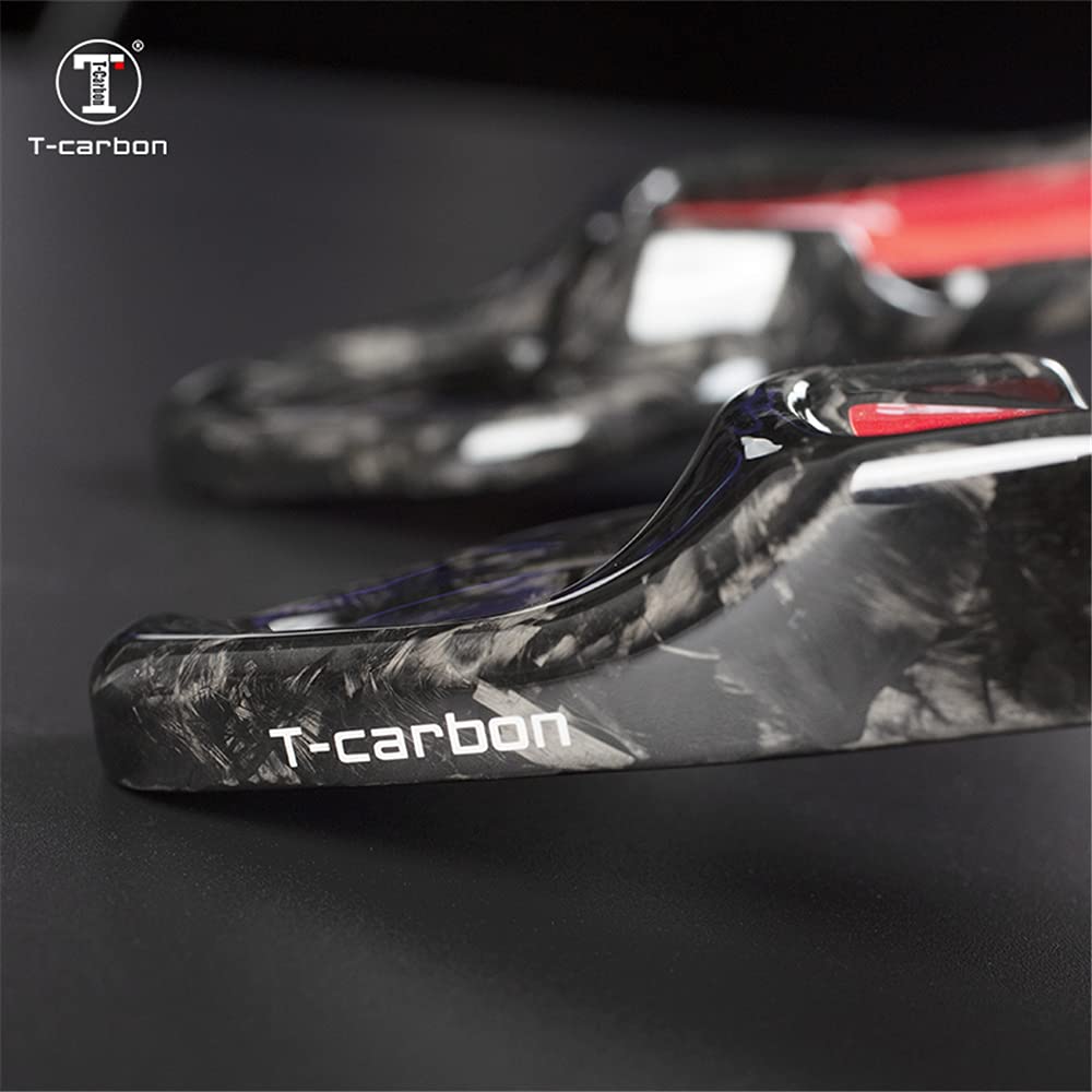 T-carbon カーボンパドルシフトカバー 86/BRZ用 Amazon.co.jp: [T-carbon] スバル専用パドルシフトカバー リアル